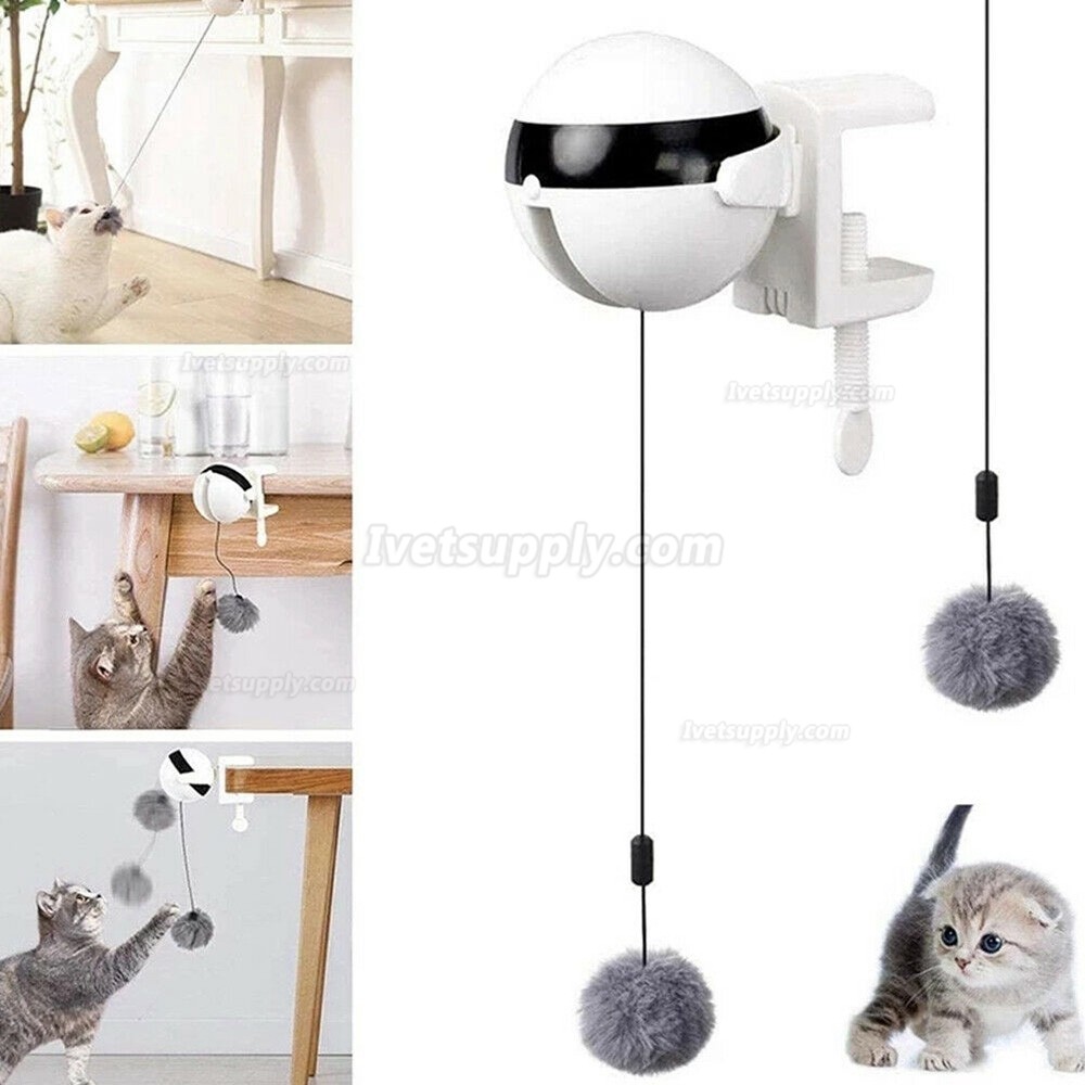 Electric Automatic Lifting Cat Ball Toy Interactive Puzzle Smart Pet Teaser Toys